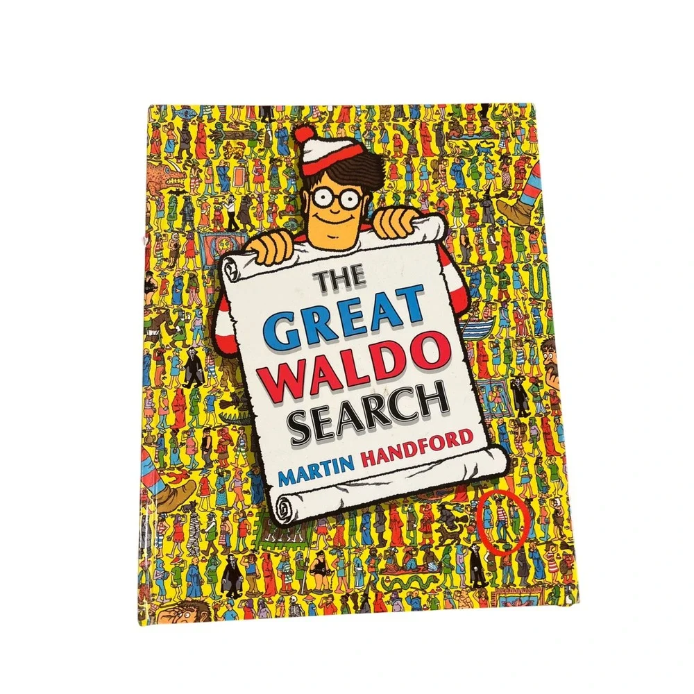 The Great Waldo Search 1989 First Ed Martin Handford 80s Activity Interactive